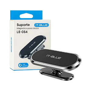 Suporte Magnético para Celular, LE-054, Preto - It Blue