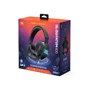 Headset Gamer Quantum 400 com Fio Preto - JBL