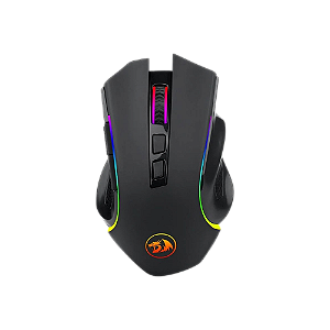 Mouse Gamer Sem Fio Griffin, 8000 DPI, 8 Botões, Wireless, Preto - Redragon (LACRADO)