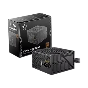 Fonte A650BNL, 650W, ATX, 80 Plus Bronze - MSI (NOVO | EMBALAGEM)