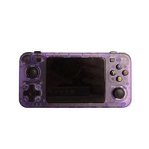 Console Portátil R36H Roxo Transparente - Game Console