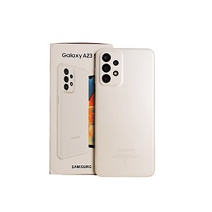 Celular Galaxy A23, 6,6" Pol, 128GB, 4GB RAM, Branco - Samsung