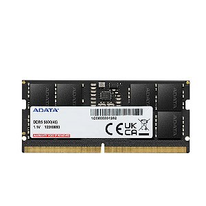 Memória Ram de Notebook SODIMM 16GB, DDR5, 5600MHz - ADATA