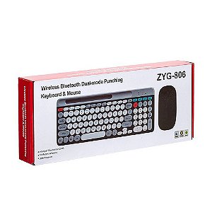 Teclado ZYG-806 Wireless Bluetooth