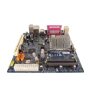 Placa Mãe PCI TIGD-CI4 com Processador ATOM D425 1,80Ghz Integrado, DDR3, mini-ITX