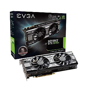 Placa de Vídeo Nvidia Geforce GTX 1070 TI SC, 8GB, GDDR5, 256-bit - EVGA