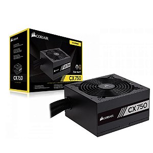 Fonte CX Series 750, 750W, 80 Plus Bronze - Corsair