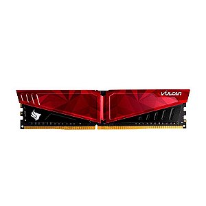 Memória Ram Gamer T-Force Vulcan, 8GB, DDR4, 2666MHz, Vermelha - Team Group
