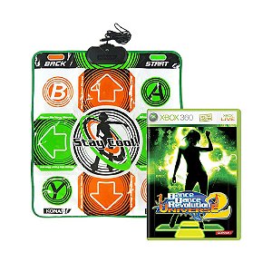 Jogo Dance Dance Revolution Universe 2 + Tapete de Dança - Xbox 360