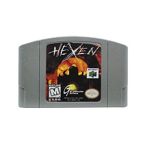Jogo Hexen - N64 (Relabel)