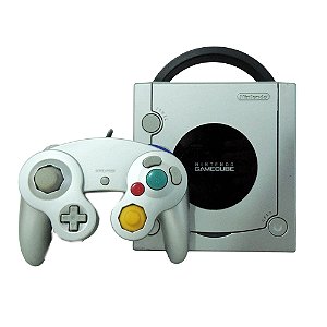 Console Nintendo GameCube Prata - Nintendo (Desbloqueado)
