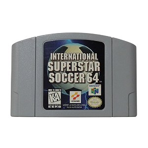 Jogo International Superstar Soccer 64 - N64