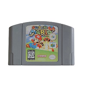 Jogo Super Mario 64 - N64 (Relabel)