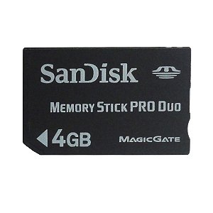 Cartão de Memória SanDisk 4GB - PSP