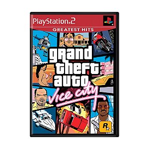 Jogo Grand Theft Auto: Vice City - PS2