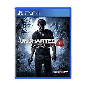 Jogo Uncharted 4: A Thief's End - PS4