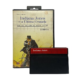 Jogo Indiana Jones e a Última Cruzada - Master System