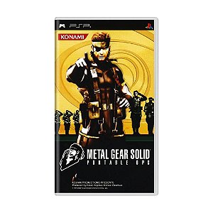 Jogo Metal Gear Solid: Portable Ops - PSP