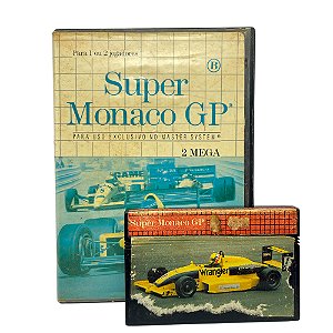 Jogo Super Monaco GP - Master System