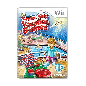 Jogo Cruise Ship Vacation Games - Wii
