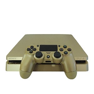 Console PlayStation 4 Slim 1TB Dourado - Sony