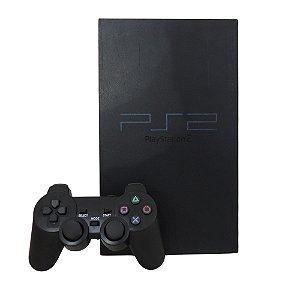 Console PlayStation 2 Fat Preto - Sony (Desbloqueado)