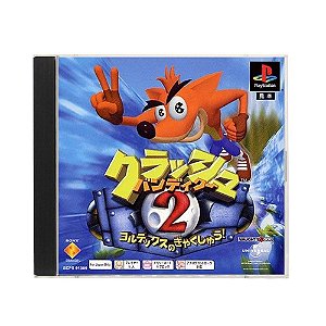 Jogo Crash Bandicoot 2: Cortex Strikes Back - PS1 (Japonês)