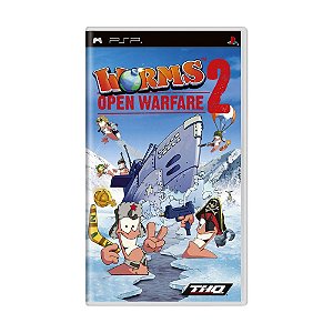 Jogo Worms: Open Warfare 2 - PSP