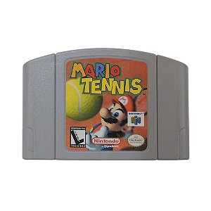 Jogo Mario Tennis - N64