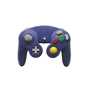 Controle GameCube Roxo Paralelo com fio - Nintendo