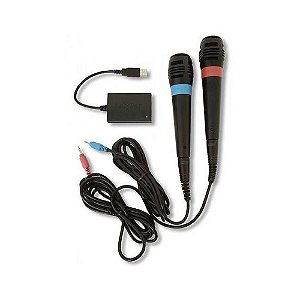 Microfones SingStar - PS2 e PS3
