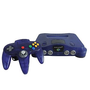 Console Nintendo 64 Roxo Transparente (Série Multi-sabores: Uva) - Nintendo