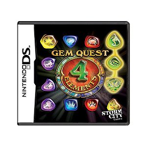 Jogo Gem Quest: 4 Elements - DS