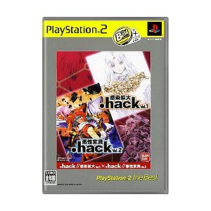 Jogo .hack//Vol. 1 x Vol. 2 - PS2 (Japonês)