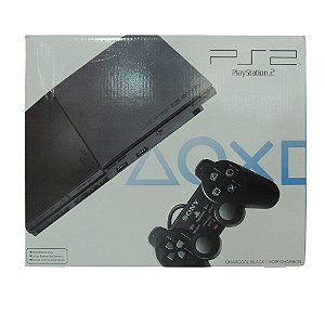 Console PlayStation 2 Slim Preto - Sony (Americano)