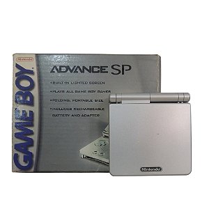 Console Game Boy Advance SP Cinza - Nintendo