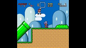 Jogo Super Mario World - SNES