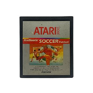 Jogo RealSports Soccer (Futebol) - Atari