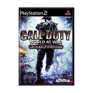 Jogo Call of Duty: World at War Final Fronts - PS2