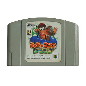 Jogo Diddy Kong Racing - N64 (Japonês)