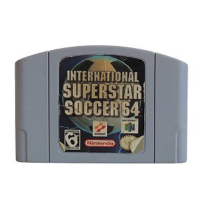 Jogo International Superstar Soccer 64 - N64