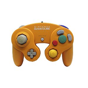 Controle GameCube Laranja com fio - Nintendo