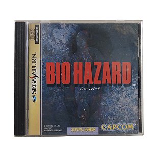 Jogo BioHazard - Sega Saturn (Japonês)