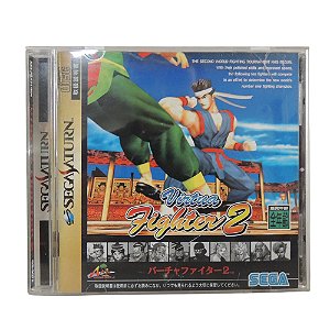 Jogo Virtua Fighter 2 - Sega Saturn (Japonês)
