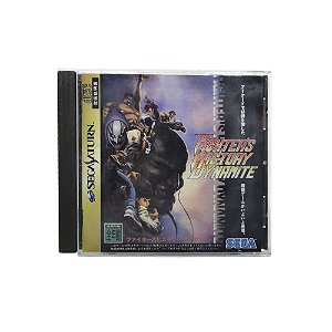 Jogo Fighter's History Dynamite - Sega Saturn (Japonês)