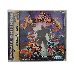 Jogo Fighting Vipers - Sega Saturn (Japonês)