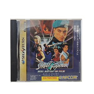 Jogo Street Fighter: The Movie - Sega Saturn (Japonês)