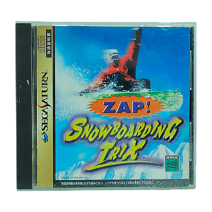Jogo Zap! Snowboarding Trix - Sega Saturn (Japonês)