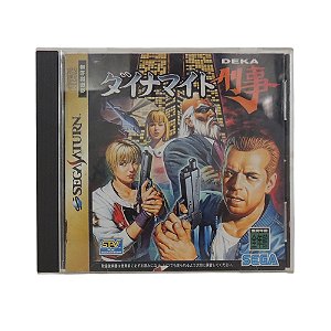 Jogo Dynamite Deka - Sega Saturn (Japonês)