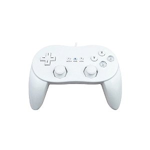 Controle Classic Pro Paralelo Branco com fio - Wii